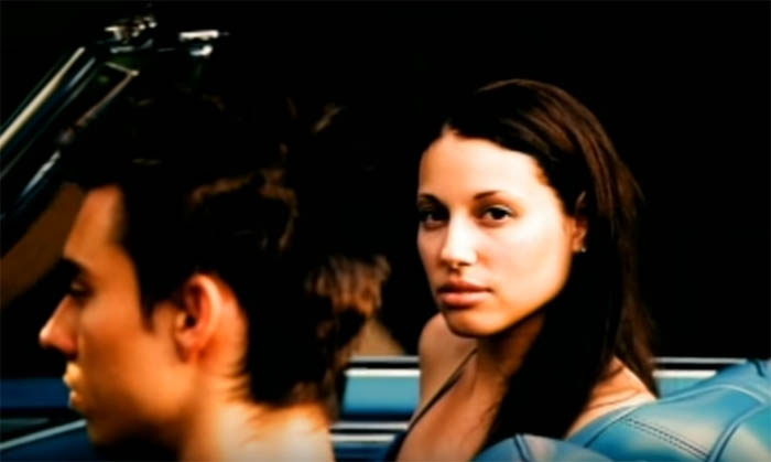 Marisol Thomas in the music video of Santana Smooth ft Rob Thomas.